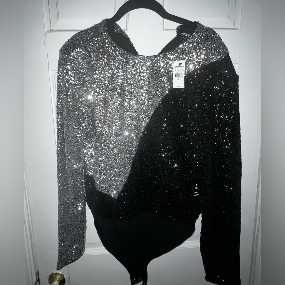 Sequin bodysuit